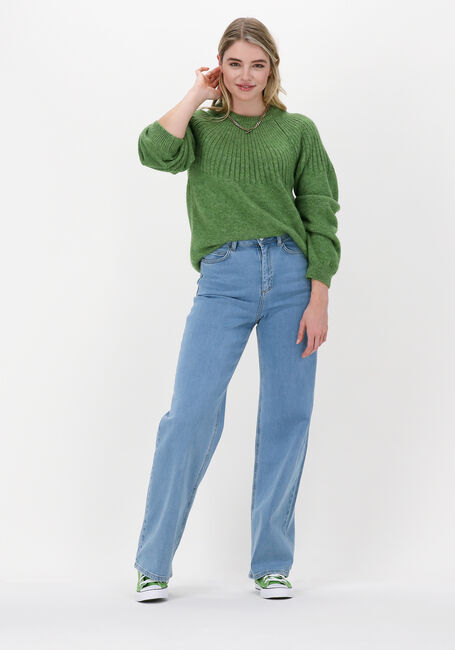 Groene MODSTRÖM Trui TRUCE O-NECK - large