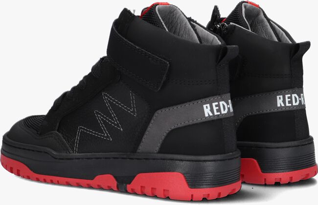 Zwarte RED-RAG Hoge sneaker 13759 - large
