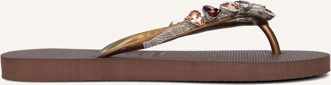 Bruine UZURII Teenslippers HEART BRONZE Bruine UZURII Teenslippers HEART BRONZE - large