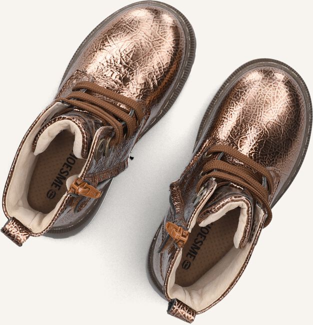 Bronzen SHOESME Veterboots NT24W007 Bronzen SHOESME Veterboots NT24W007 - large