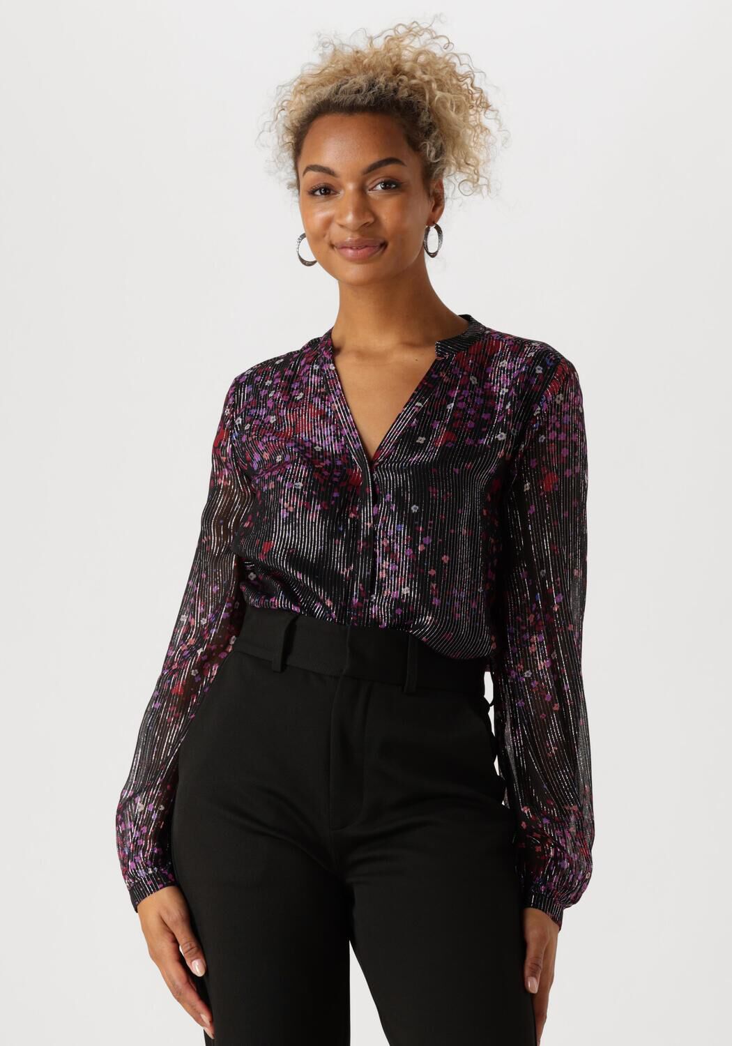 FABIENNE CHAPOT Dames Blouses Frida Blouse Grijs