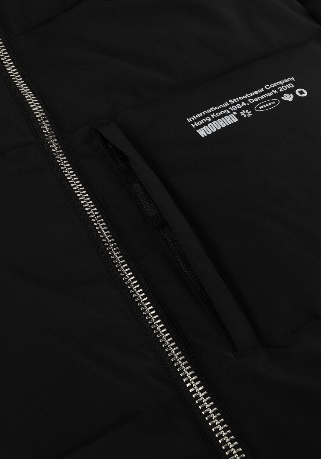 Zwarte WOODBIRD Gewatteerde jas DAPPER - large