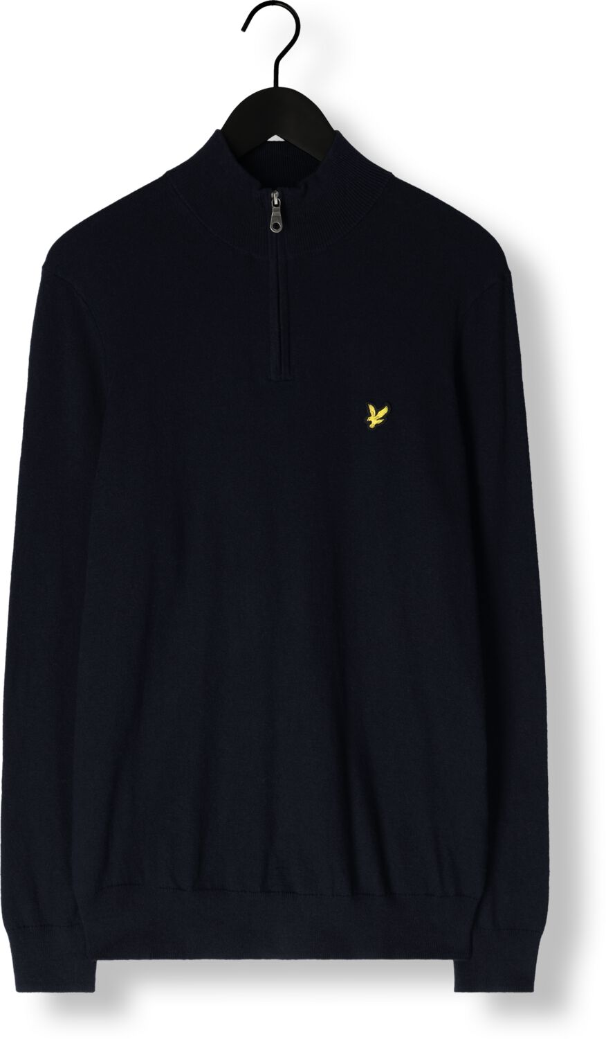 LYLE & SCOTT Heren Truien & Vesten Cotton Merino Quarter Zip Jumper Donkerblauw