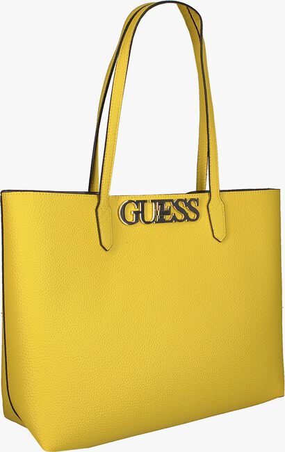Gele GUESS Shopper UPTOWN CHIC BARCELONA TOTE - large