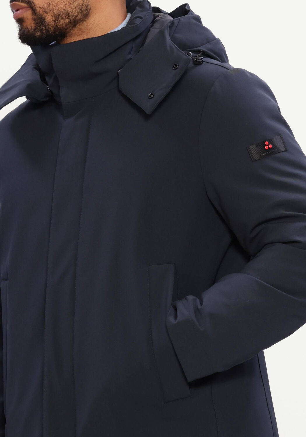 Donkerblauwe PEUTEREY Parka's KRUGER TJ GRS 02 - large