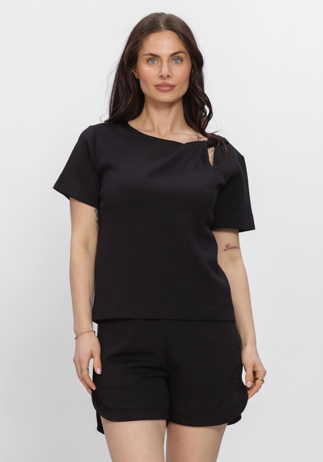 Zwarte INWEAR T-shirt PICUEIW VINCENTIW TSHIRT - large