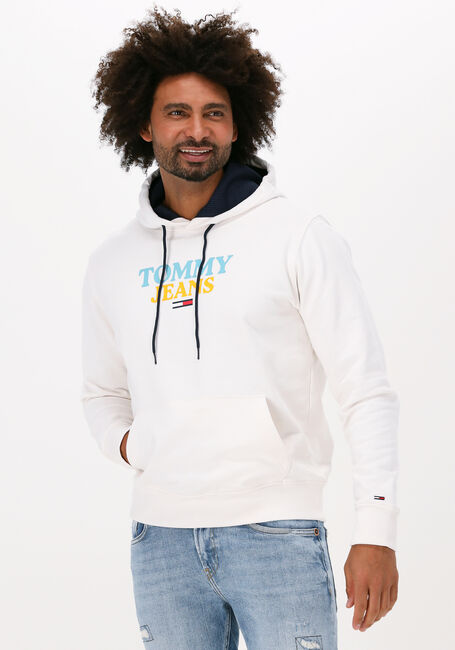 Gebroken wit TOMMY JEANS Sweater TJM ENTRY HOODIE - large