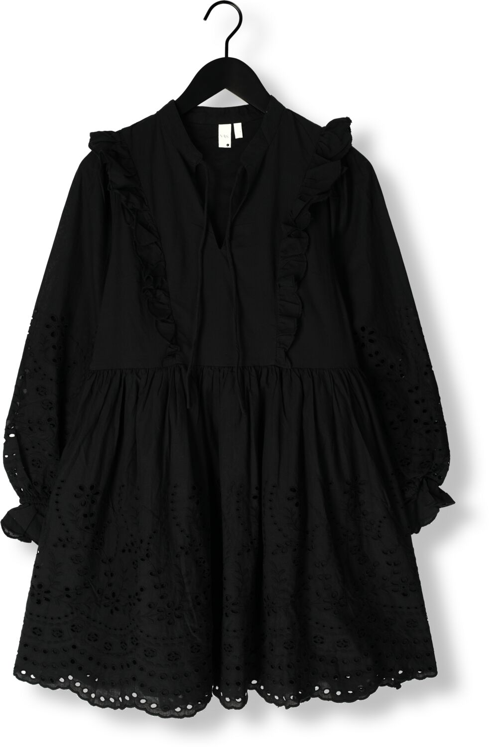 Y.A.S. Dames Jurken Yasluma Ls Dress S. Noos Zwart