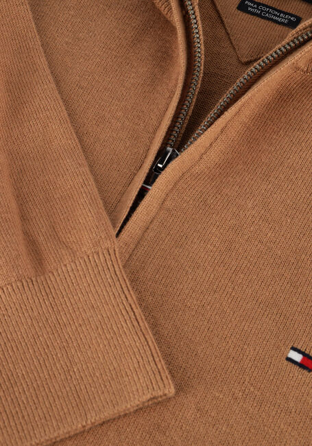 TOMMY HILFIGER PIMA ORG CTN CASHMERE ZIP MOCK TOMMY HILFIGER PIMA ORG CTN CASHMERE ZIP MOCK - large