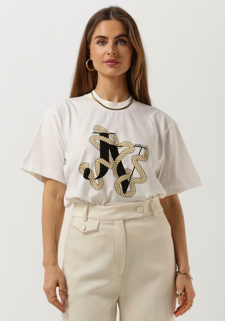 Witte JOSH V T-shirt TEDDY JV ROPE - large