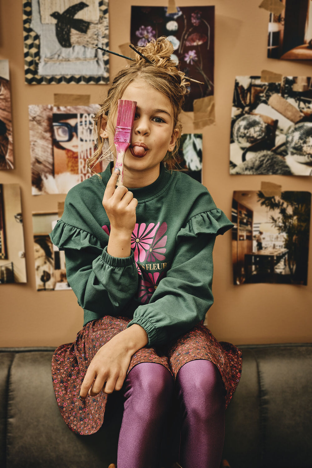 Groene Z8 Sweater MYLA - large