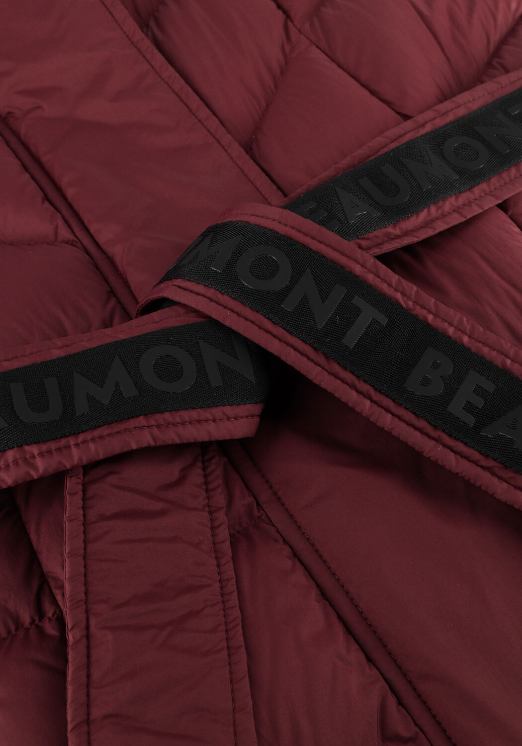 Bordeaux BEAUMONT Gewatteerde jas VALENTINA LONG COAT - large