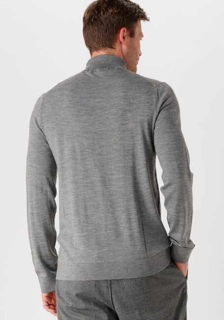 Grijze SELECTED HOMME Coltrui SLHTRAY LS KNIT MERINO ROLL NECK - large