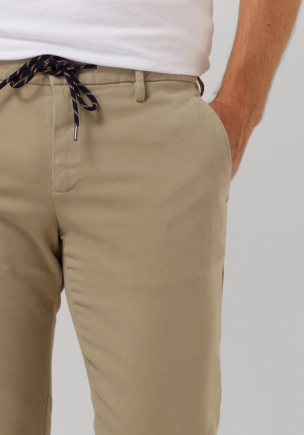 ALBERTO Heren Broeken 3037 1206 Beige