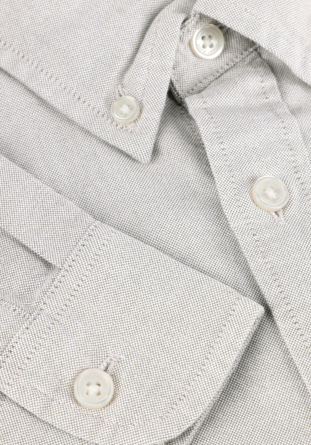 Lichtgrijze TOMMY JEANS Casual overhemd TJM REG OXFORD SHIRT EXT - large