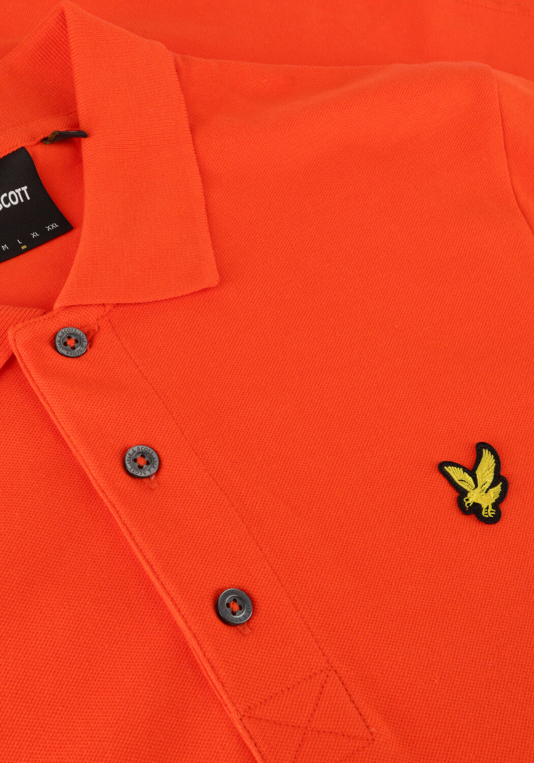 Oranje LYLE & SCOTT Polo PLAIN POLO SHIRT - large