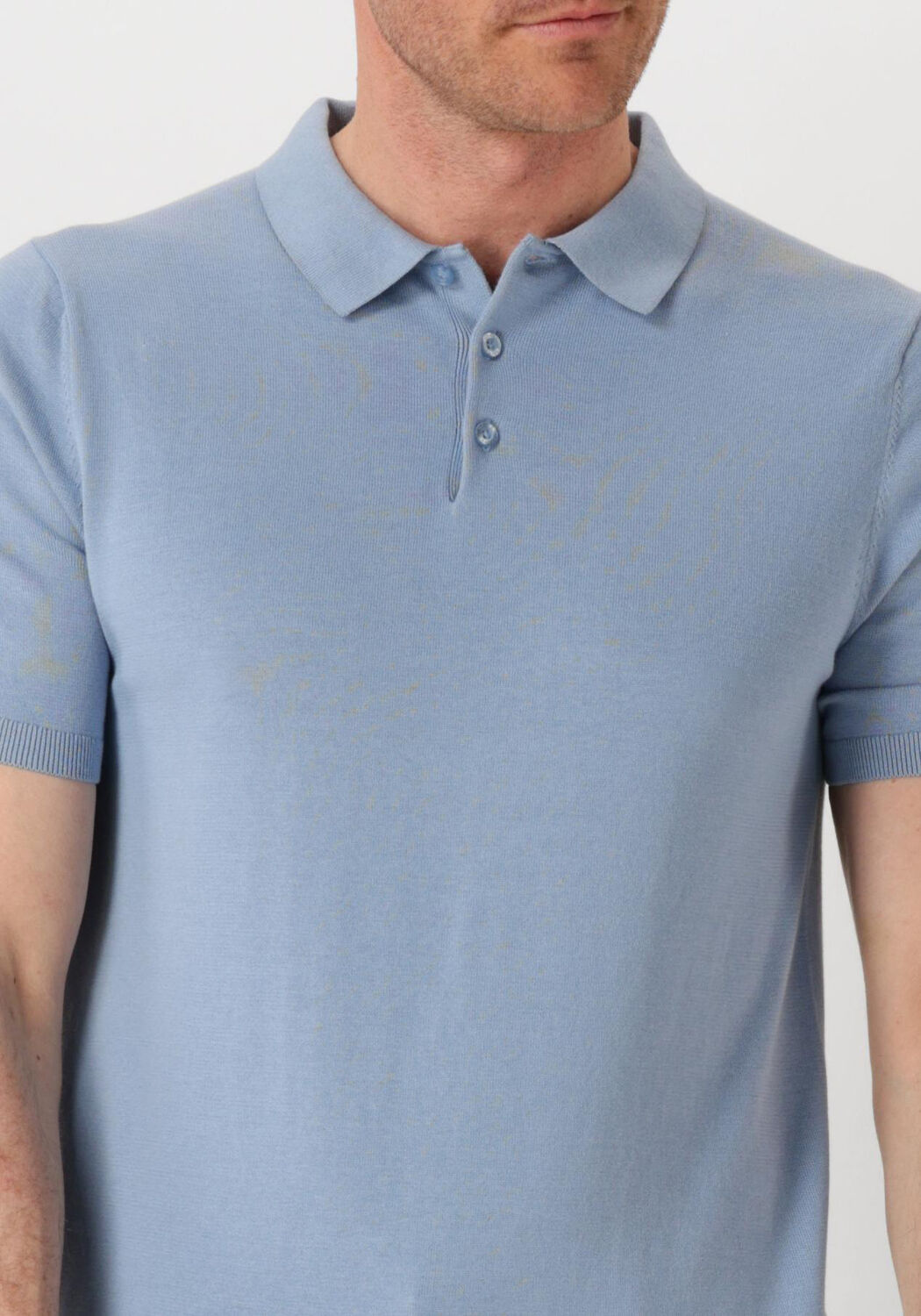SAINT STEVE Heren Polo's & T-shirts Chris Lichtblauw