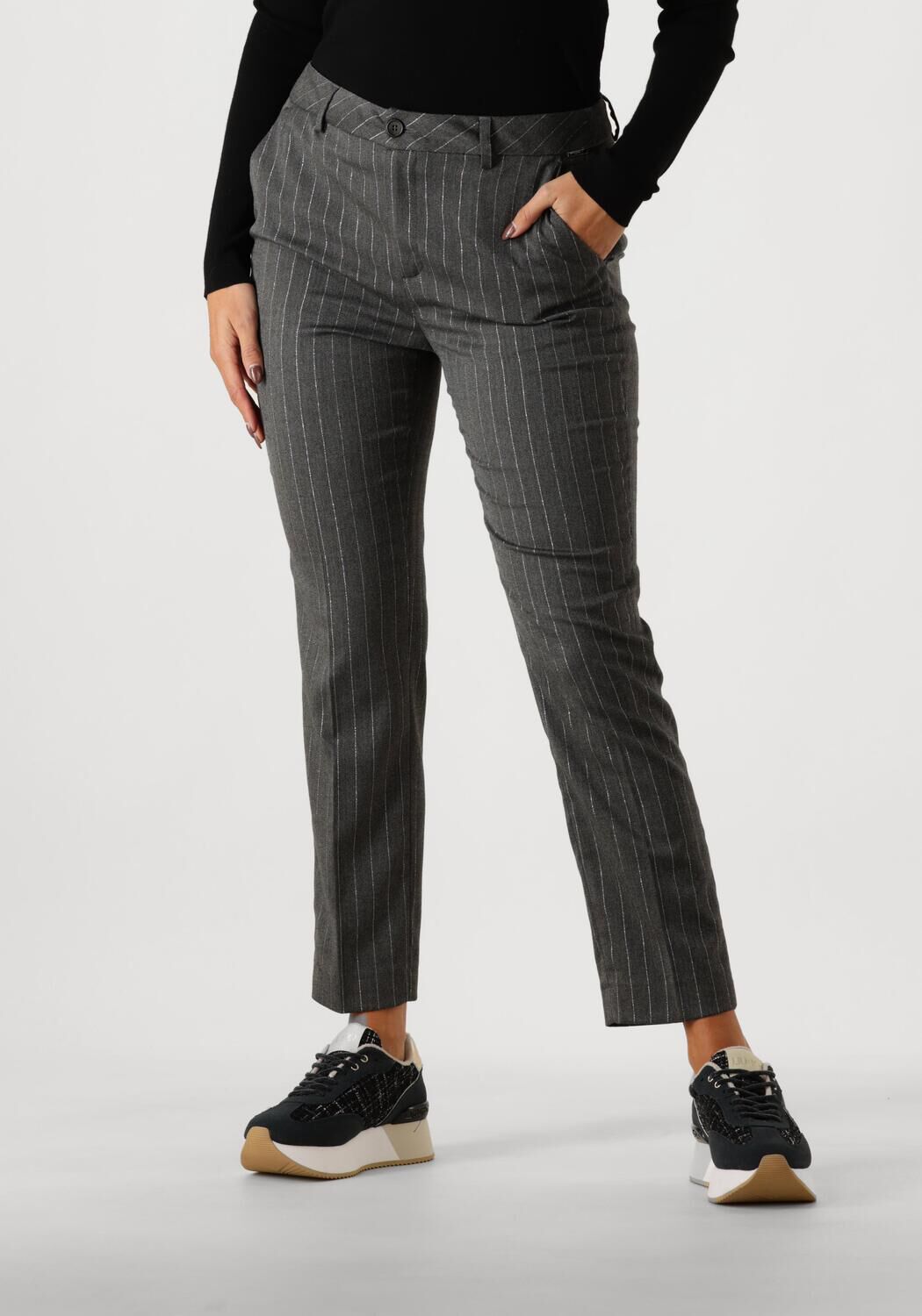 Liu Jo Grijze Broek Aw24 Damesmode Gray Dames