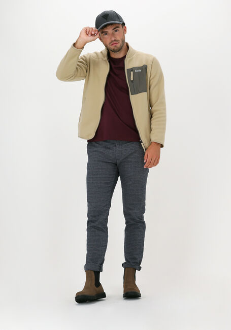 Khaki FORÉT Vest SILENCE FLEECE JACKET - large