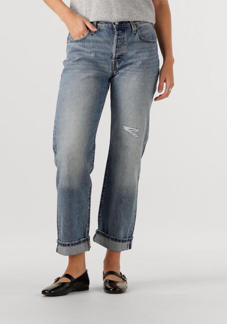 Lichtblauwe LEVI'S Straight leg jeans 501 90'S FRESH PLAN SELVEDGE - large