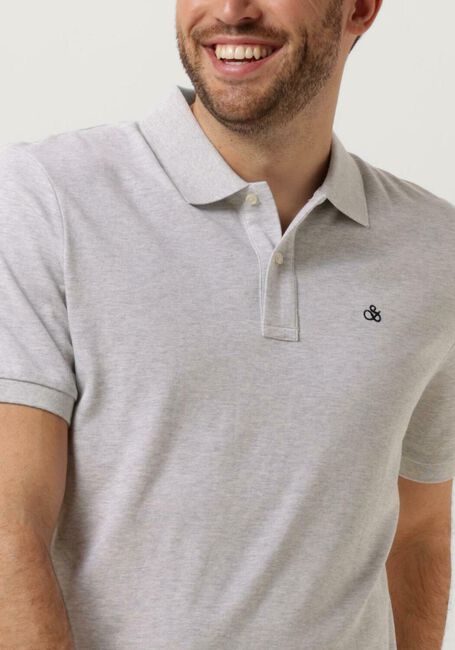 Witte SCOTCH & SODA Polo ESSENTIALS - COTTON PIQUE POLO - large