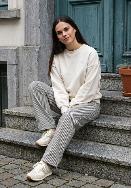 Ecru BY-BAR Sweater BIBI LUCKY EVERYDAY SWEATER - large
