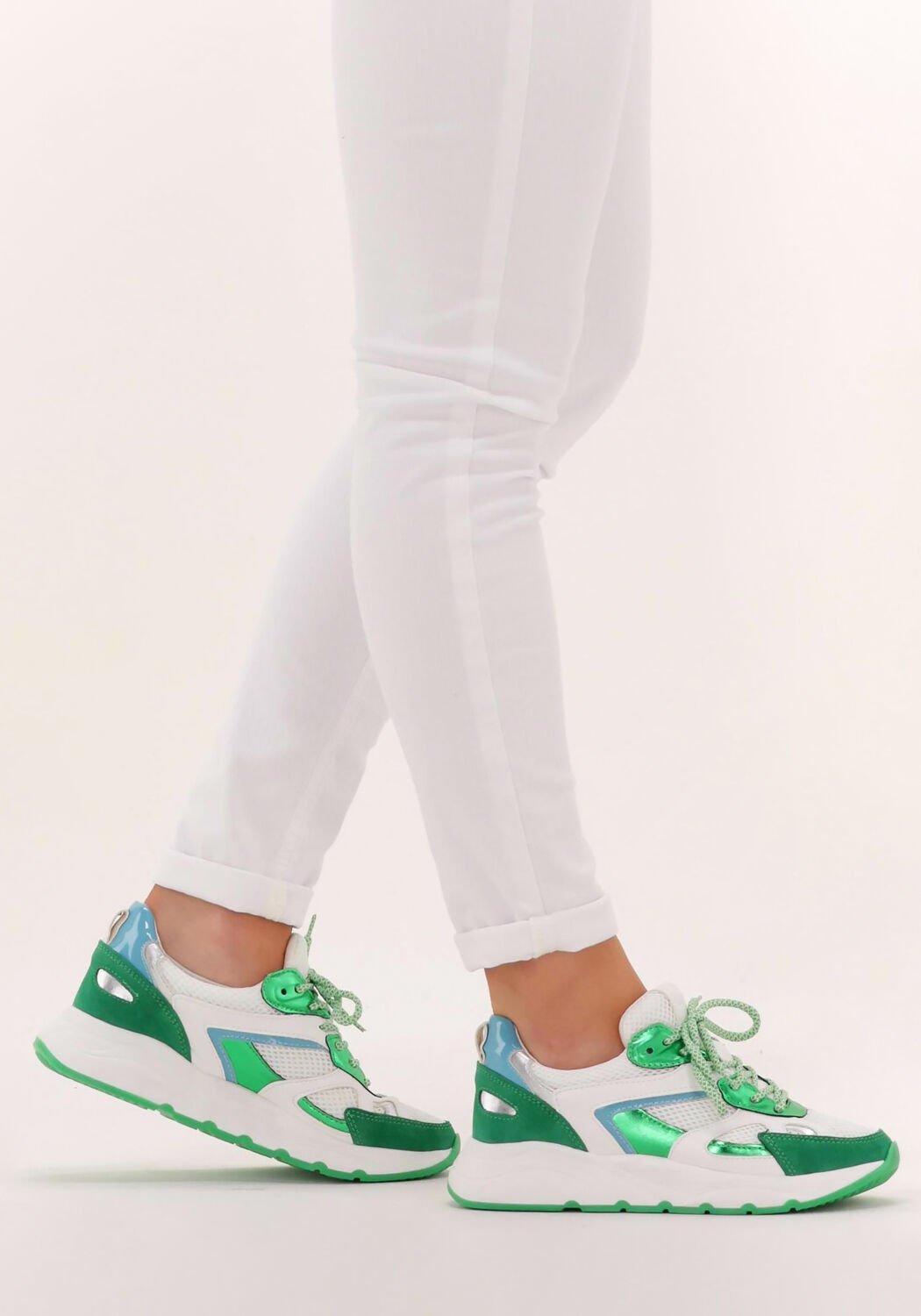 Groen sneakers sales