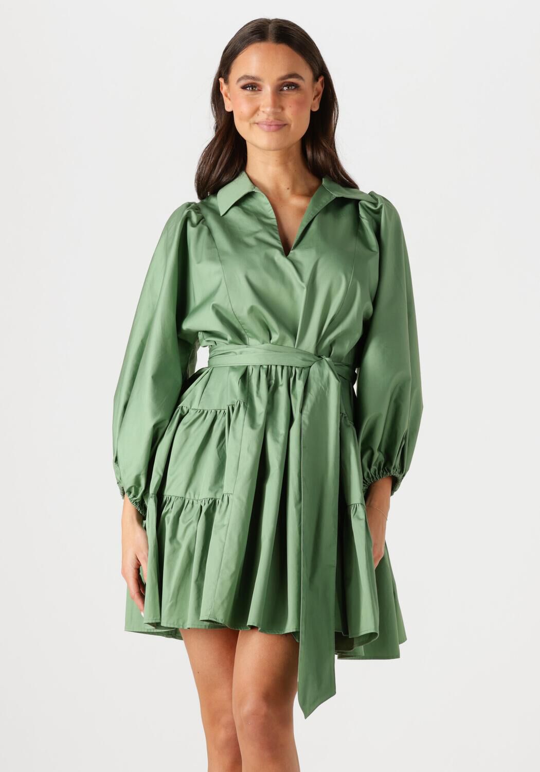 Devotion Groene Maxi Jurk voor de Zomer Green Dames