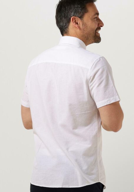 Witte SELECTED HOMME Casual overhemd SLHSLIMNEW-LINEN SHIRTS SS CLASSIC W - large