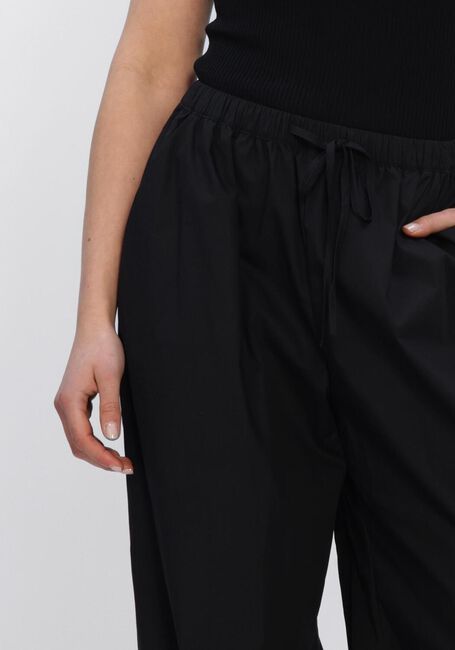 Zwarte NEO NOIR Wijde broek ROXANE BALLOON POPLIN PANTS - large