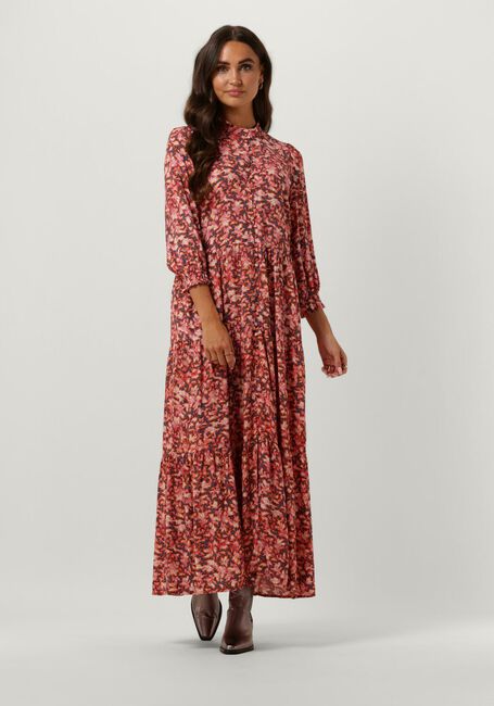 Blauwe Y.A.S. Maxi jurk YASFREYA 3/4 LONG SHIRT DRESS - large