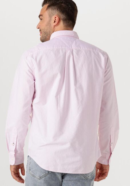 Roze TOMMY HILFIGER Casual overhemd HERITAGE OXFORD STRIPE RF SHIRT - large