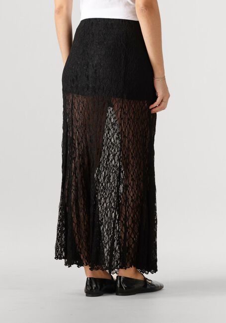 Zwarte NEO NOIR Maxirok MARIYA LACE SKIRT - large