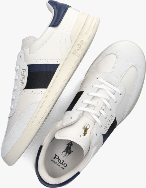 Witte POLO RALPH LAUREN Lage sneakers HRT AREA - large