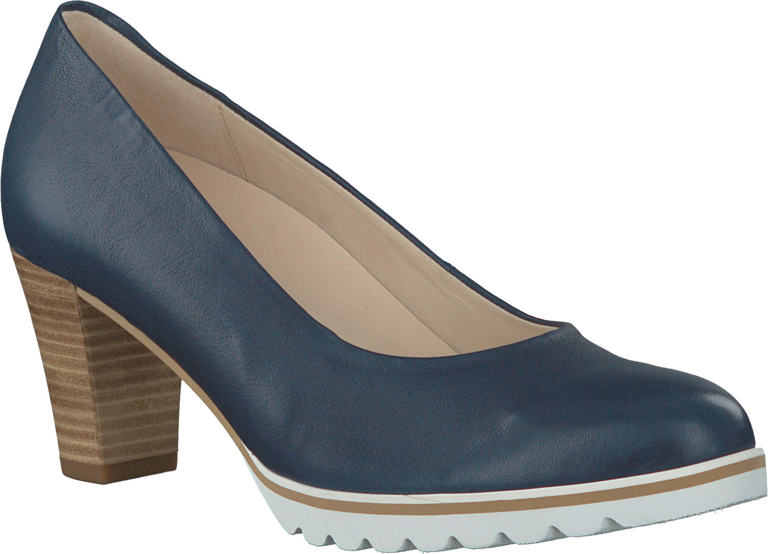 Blauwe GABOR Pumps 130 - Omoda.nl