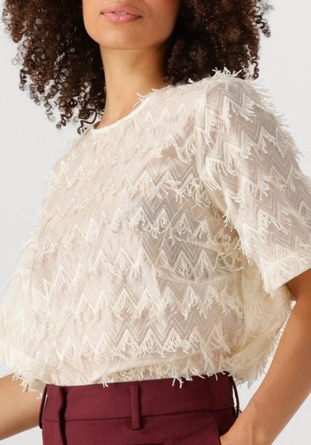 Ecru CO'COUTURE Top TRIANGLE BLOUSE - large