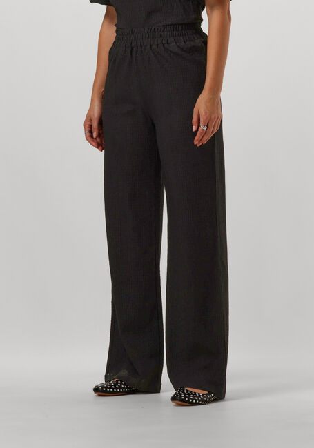 Zwarte REFINED DEPARTMENT Wijde broek NOVA - large