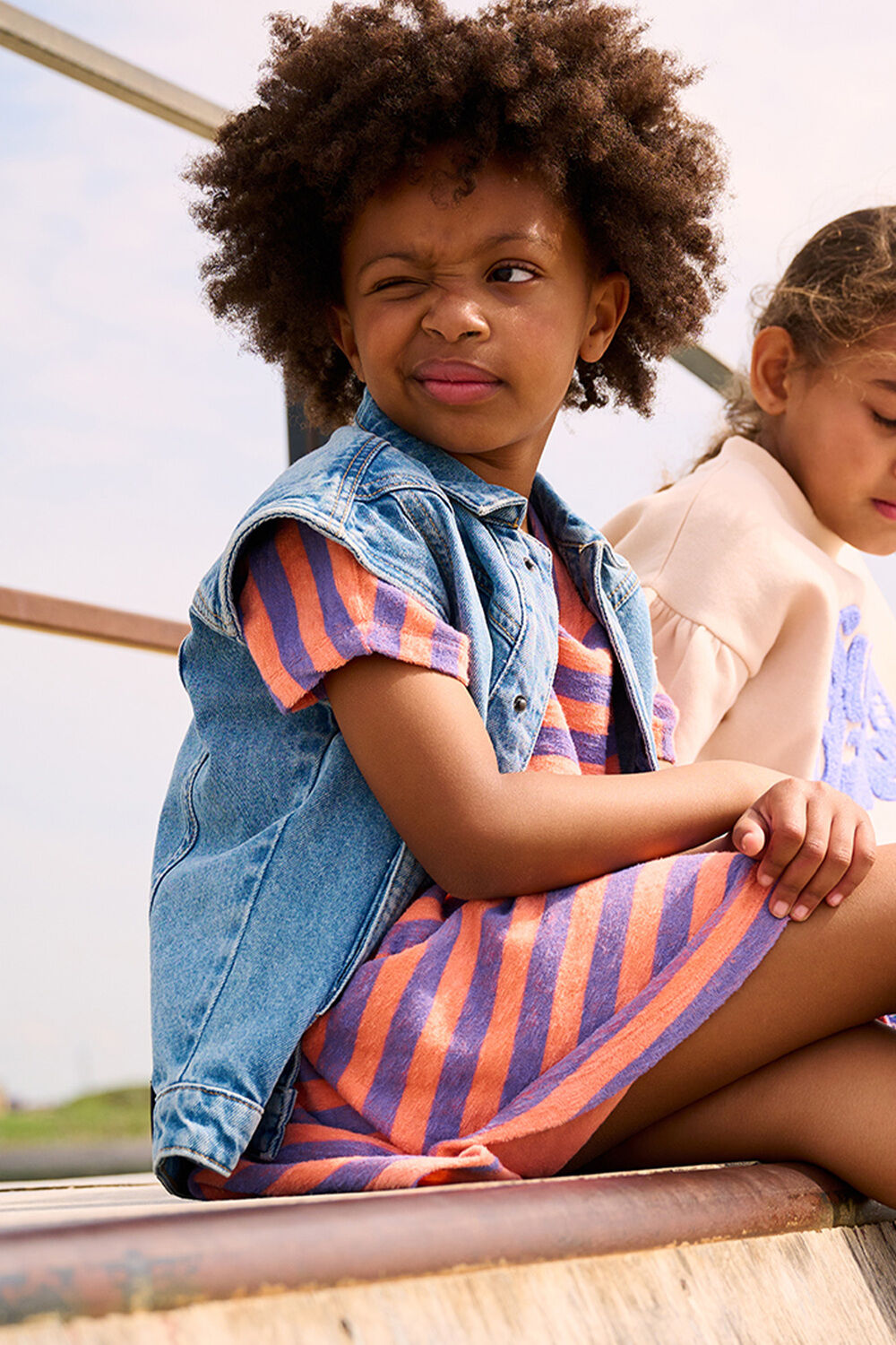 TUMBLE 'N DRY Meisjes Jurken Julienne Koraal