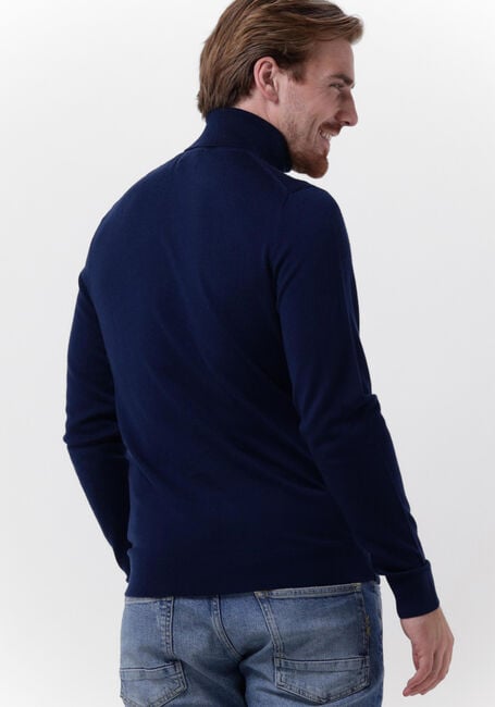 Donkerblauwe CALVIN KLEIN Coltrui MERINO TURTLE NECK - large