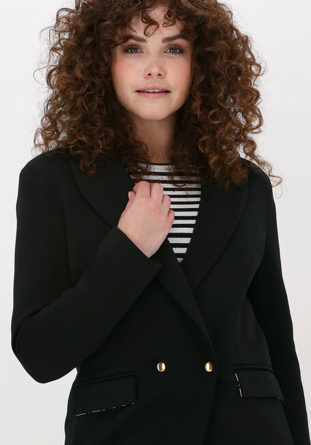Zwarte 10DAYS Blazer BLAZER SCUBA - large