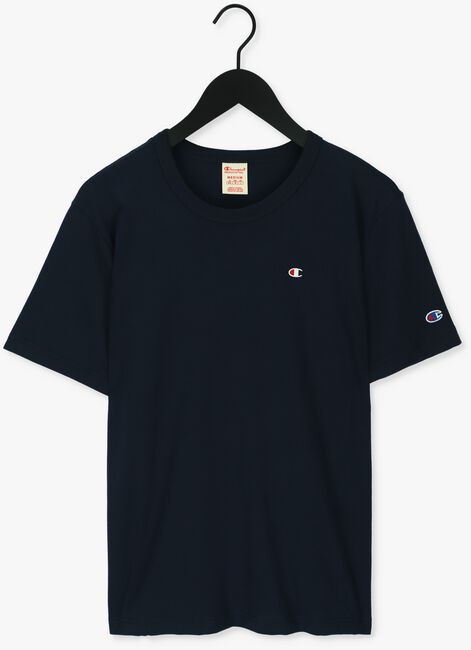 Donkerblauwe CHAMPION T-shirt CREWNECK T-SHIRT 216545 - large