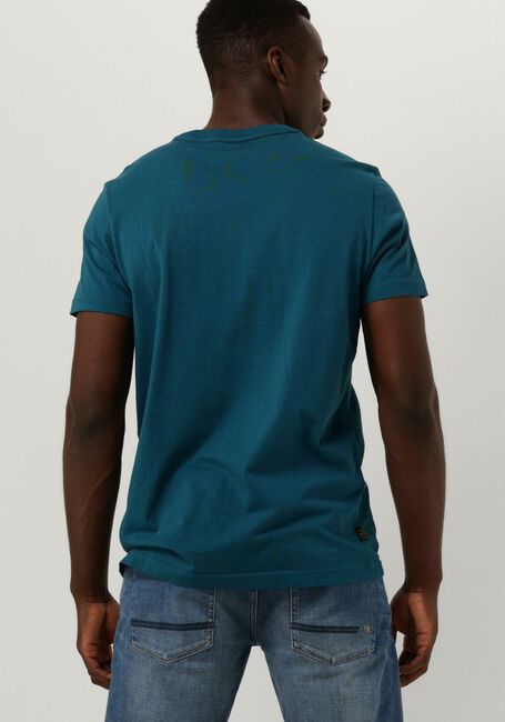 Blauwe PME LEGEND T-shirt SHORT SLEEVE R-NECK SINGLE JERSEY LW PLAY - large