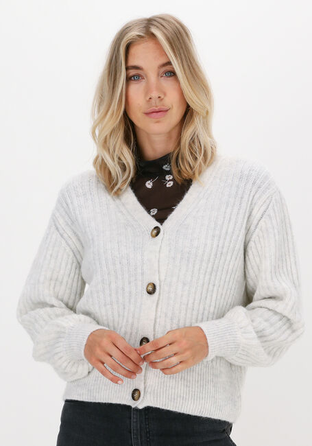 Ecru MODSTRÖM Vest GOLDIE CARDIGAN - large