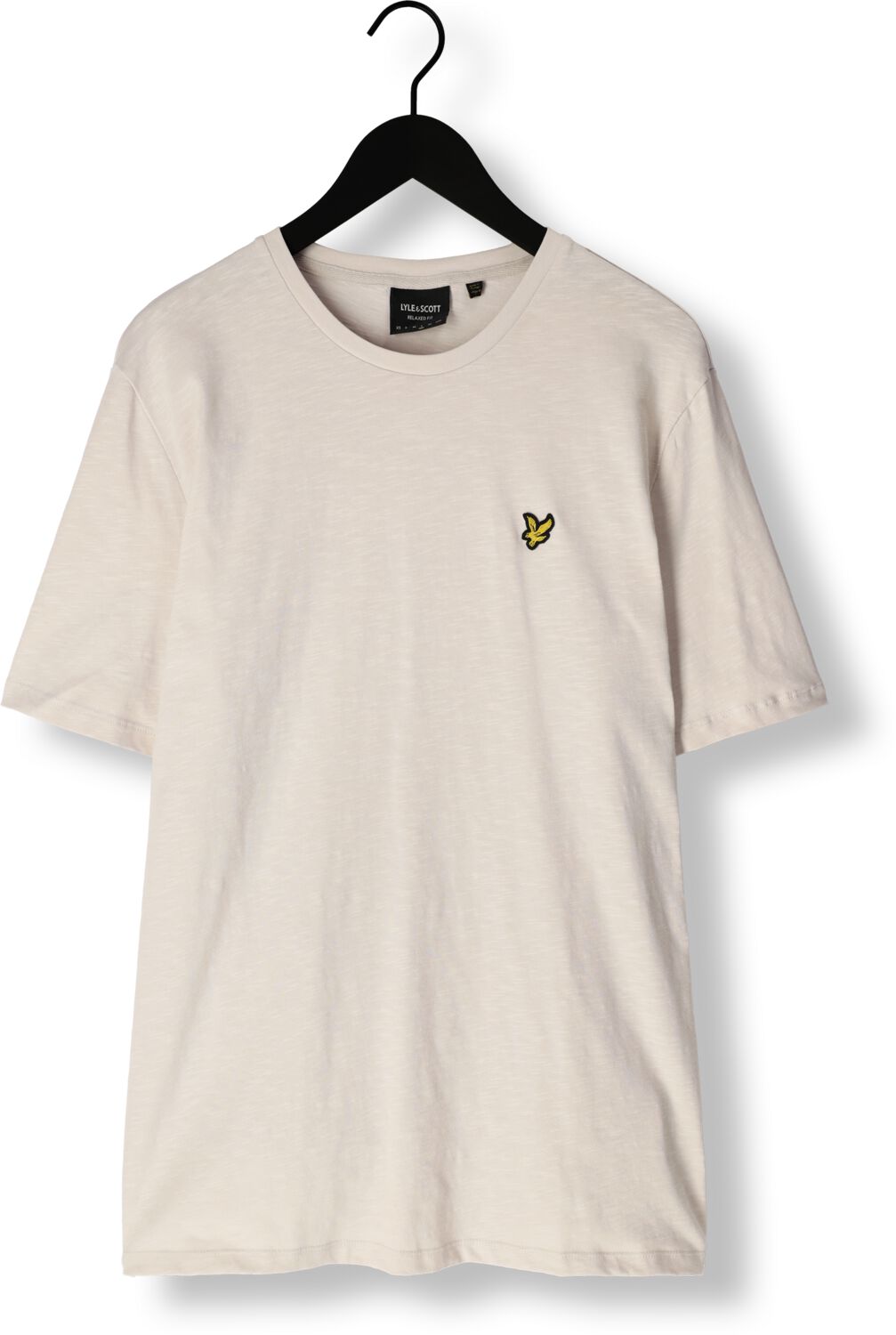 LYLE & SCOTT Heren Polo's & T-shirts Slub T-shirt Beige