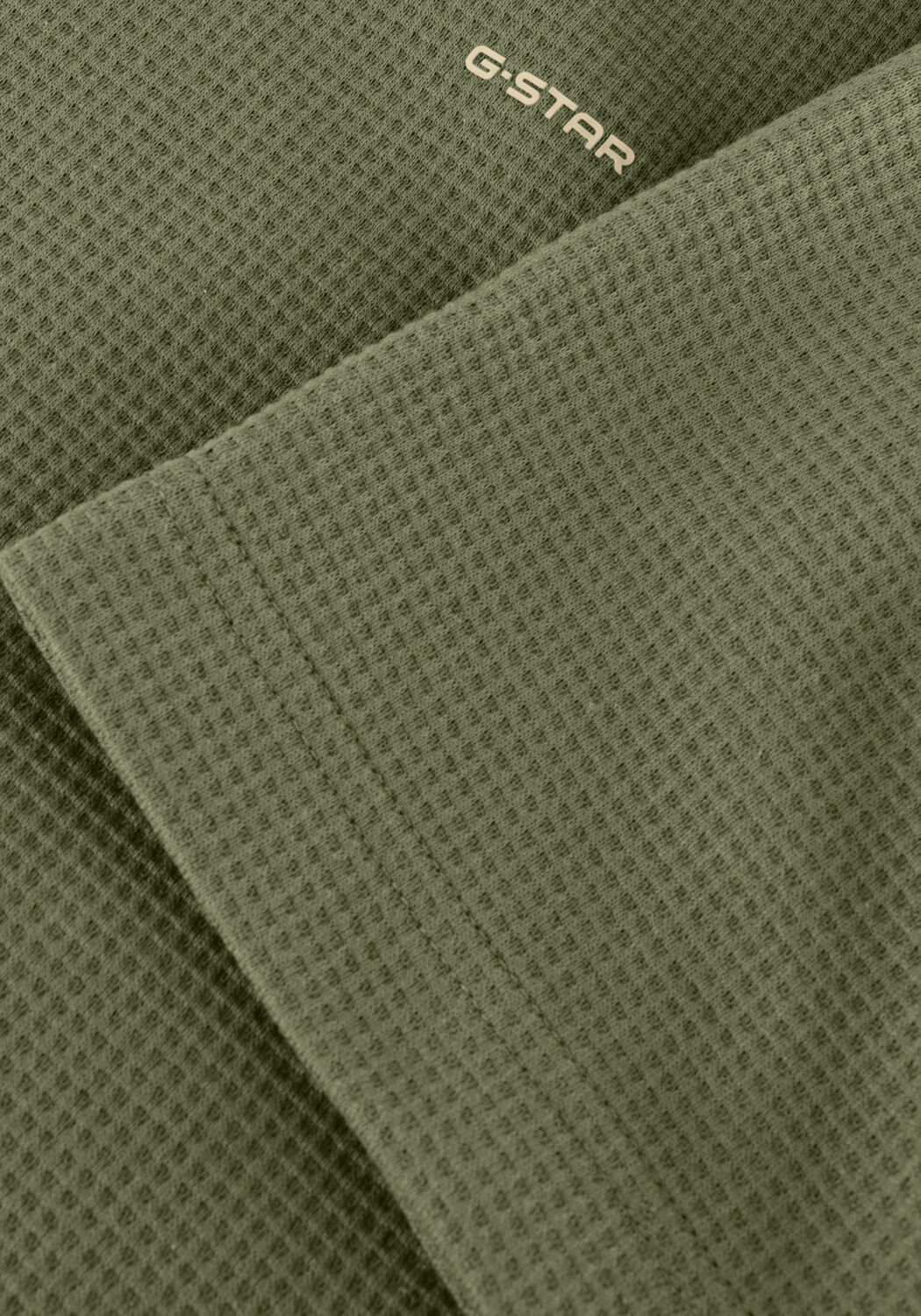 Groene G-STAR RAW T-shirt TRUE REGULAR STRUCTURED R T - large