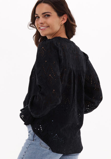 Donkerblauwe BY-BAR Blouses SAMMIE EMBROIDERY BLOUSE - large