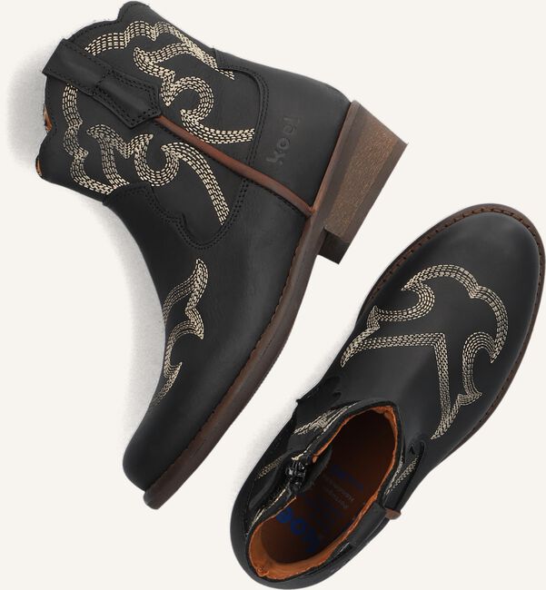 Zwarte KOEL4KIDS Cowboylaarzen 10M012 Zwarte KOEL4KIDS Cowboylaarzen 10M012 - large