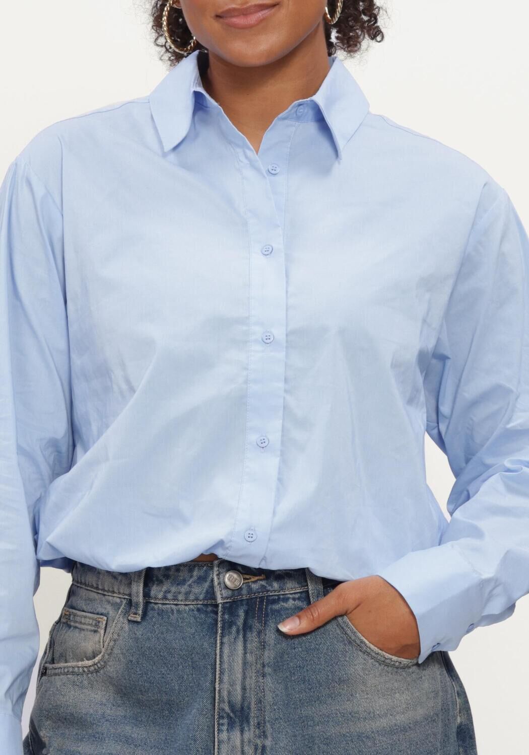 Lichtblauwe NOTRE-V Blouses NV-IOLA - large