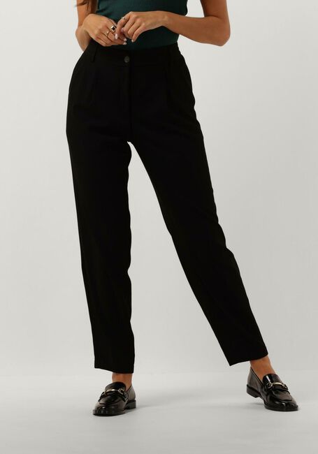 Zwarte ACCESS Pantalon MOM PANTS WITH PLEATS - large