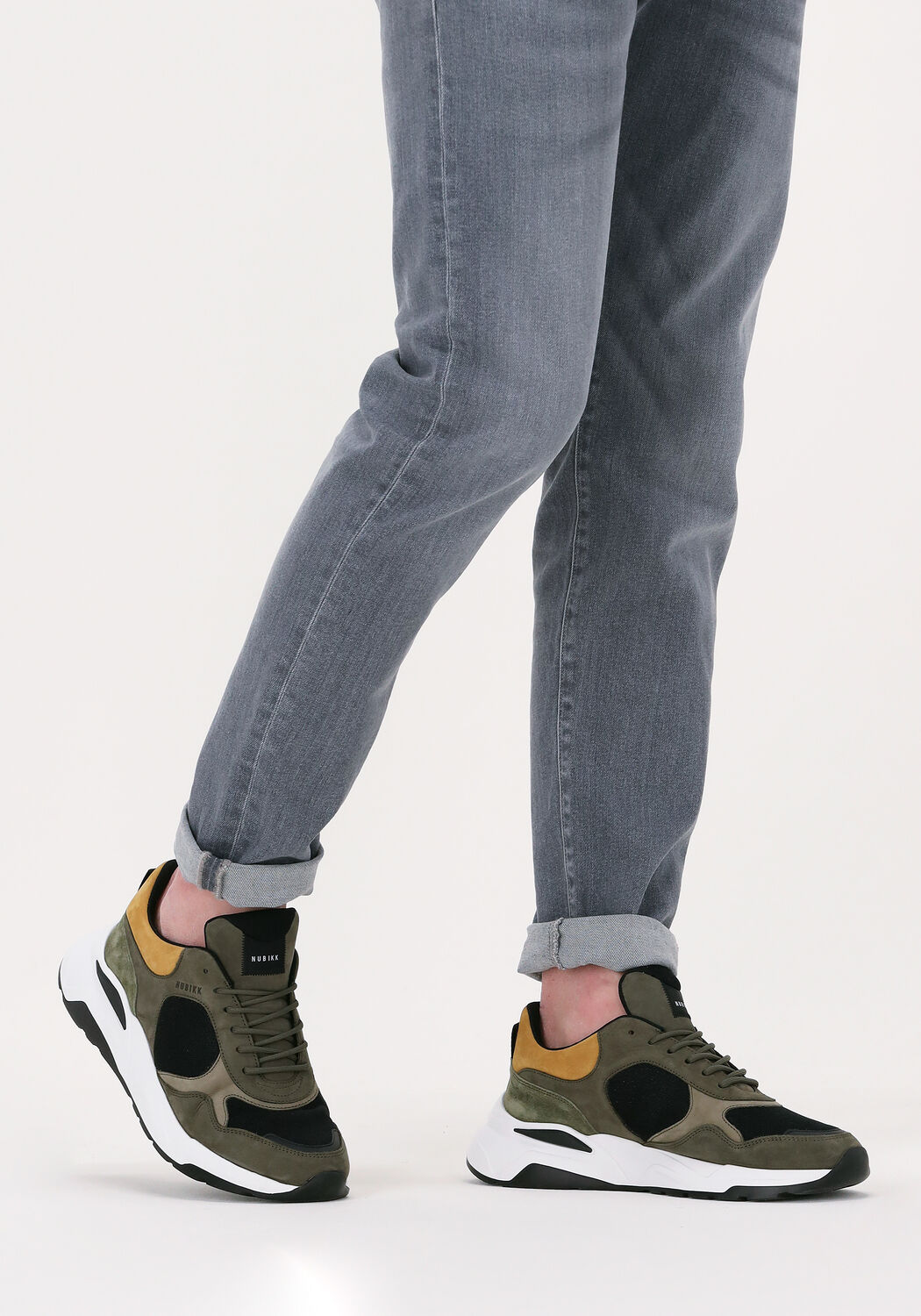 Groene NUBIKK Lage sneakers DUSK MARINE | Omoda